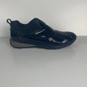 Cougar Haley Rain Shoes Women‎ Size 9M Sport Waterproof Black Zip Up *Flaw